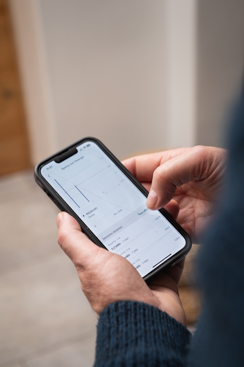 Mise en service de la borne de recharge